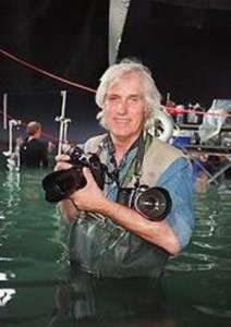 Douglas Kirkland on the set of Titanic - by Scott Browning