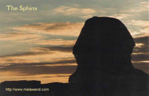 bbbbbbb - Sphinx at sunset