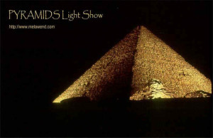 bbbbbbbb - Pyramid night light show