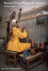 ccccccccccc - Ramses Wissa Wasef tapestry loom