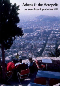 p - Acropolis Athens from hill