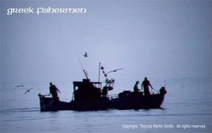 rrrrrrrr - greek fishermen silhouette