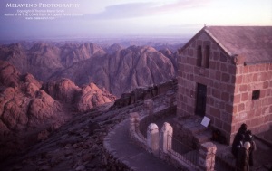 EGYPT - Sinai 1 - Sunset atop Mt. Sinai