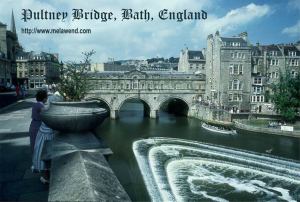 ENGLAND BATH Pultney Bridge