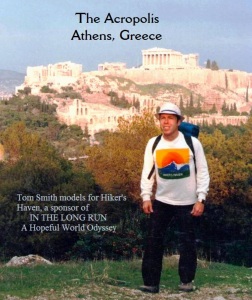 GREECE ATHENS The Acropolis, Athens, Greece - Tom Smith models for sponsor.
