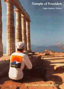 GREECE SOUNION ssssssss - me temple of poseidon Hiker's