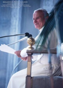 ITALY VATICAN POPE John Paul sitting
