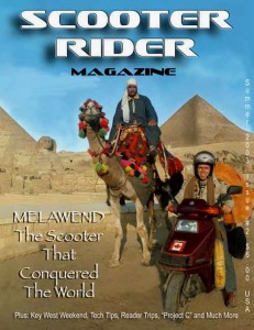 MELAWEND - b1 - Scooter Rider Magazine - Summer 2003 cover