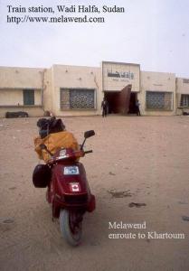 SUDAN Wadi Halfa train station - Melawend