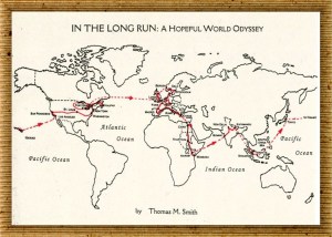 Map of Tom Smith's World Odyssey