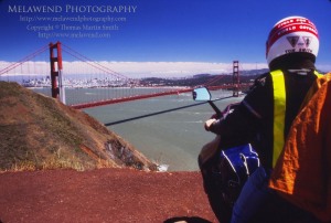 USA - SF - FB - 1 - Tom and Melawend at the GG Bridge